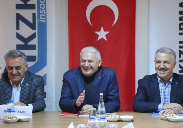 Başbakanımız Sayın Binali YILDIRIM Sünebeli Tünel Şantiyemizi Ziyaret Etti.